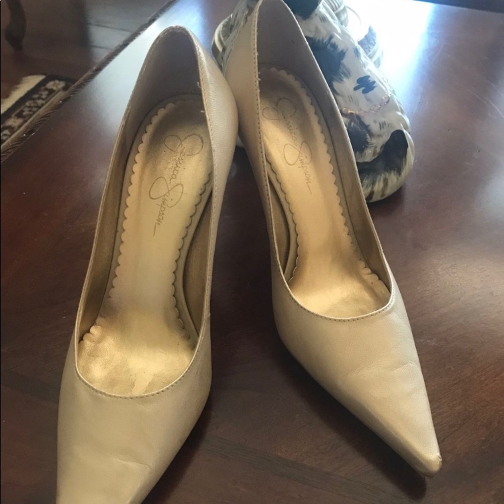 Gold heels